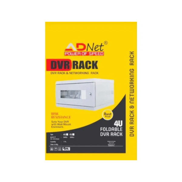 AdNet 4U Foldable CCTV Network Rack