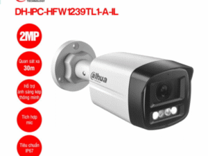 Dahua DH-IPC-HFW1239TL-A-IL – 2MP Dual Light Bullet Network Camera