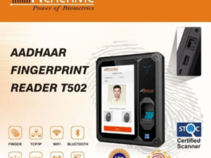 Realtime T502L Aadhaar Enabled Biometric Fingerprint Machine with LAN