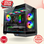 Ant Esports Crystal X4 Mid-Tower Gaming Cabinet – Dual Chamber India