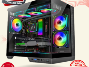 Ant Esports Crystal X4 Mid-Tower Gaming Cabinet – Dual Chamber India