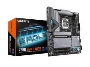 Digital VRM (60A) for powerful, stable performance Reinforced PCIe 5.0 UD slot with EZ-Latch Plus M.2 support up to 25110 with EZ-Latch Plus & Thermal Guard Fully covered MOSFET heatsinks for better cooling Ultra-fast Wi-Fi 7 (2×2) with EZ-Plug High-speed 2.5GbE LAN USB 4.0 Type-C & USB 3.2 Gen2 Type-C ports Supports high-speed DDR5 memory for next-gen builds