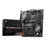 MSI B650 Gaming Plus Wi-Fi Motherboard – AMD AM5, DDR5, PCIe 4.0, M.2 Gen4 Power Design.