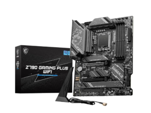 MSI Z790 Gaming Plus WiFi ATX Motherboard – DDR5 7200MHz OC, PCIe 5.0