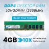 EVM 4GB DDR4 2666MHz Desktop Memory for Budget PCs
