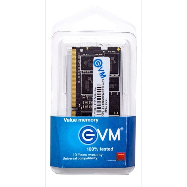 EVM 16GB DDR4 2666MHz Laptop RAM Memory Module