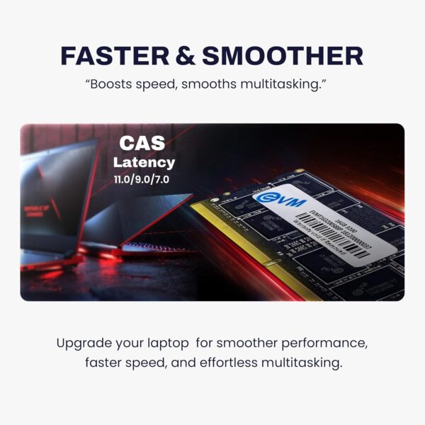 EVM 16GB DDR4 3200MHz Laptop Memory Upgrade for Better Performance