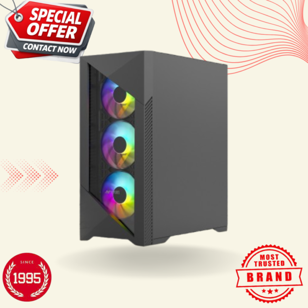 ANT Esports ICE 270G 6F ARGB ATX Mid Tower Case in India