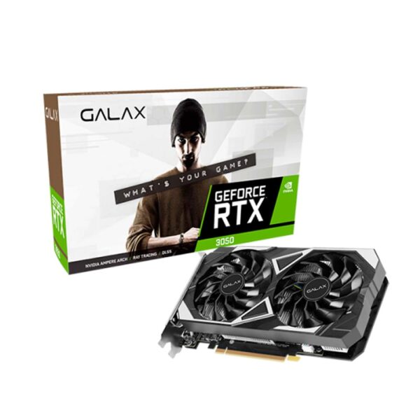 GALAX GeForce RTX 3050 6GB GDDR6 Dual Fan Graphics Card
