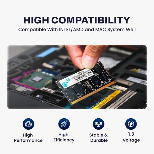 EVM 32GB DDR4 3200MHz Laptop Memory for Professional Use