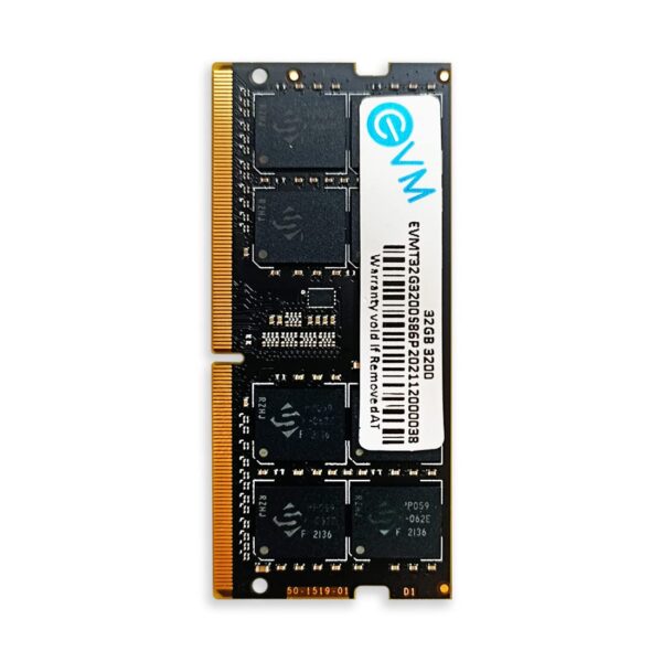 32GB DDR4 3200MHz EVM Laptop RAM High Speed SODIMM