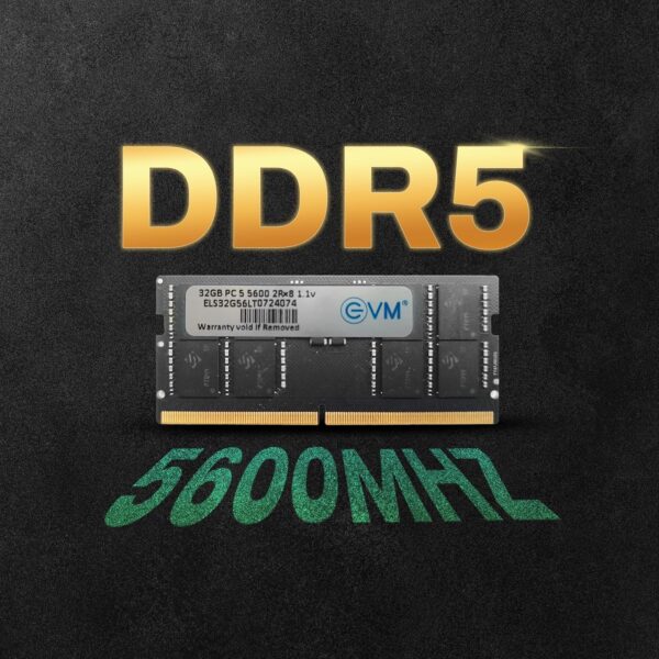 EVM 32GB DDR5 High Speed Laptop RAM 5600