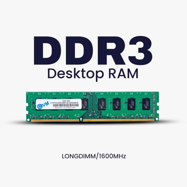 EVM 4GB DDR3 1600MHz RAM for budget PC upgrade