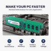 EVM 4GB DDR3 1600MHz memory module reliable performance