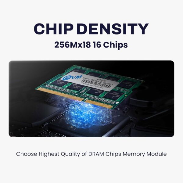 4GB DDR3 1600MHz EVM laptop RAM low power consumption