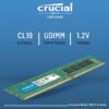 Crucial DDR4 8GB 2666MHz memory for PC upgrade