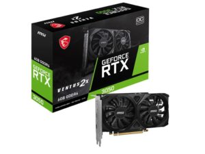 MSI GeForce RTX 3050 Ventus 2X OC 6GB GDDR6 graphics card at padamshree infotech
