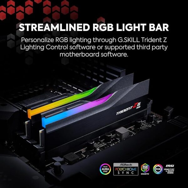 G.Skill Trident Z 32GB DDR5 RAM for ultra smooth multitasking