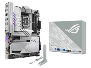 Intel LGA1851 Socket – Supports Intel Core Ultra (Series 2) CPUs Intel Z890 Chipset for extreme gaming & overclocking DDR5 Memory Support with advanced OC technologies Dual PCIe 5.0 x16 Slots for next-gen GPUs 3× PCIe 5.0 M.2 + 1× PCIe 4.0 M.2 for ultra-fast SSDs Wi-Fi 7 + 5Gb Ethernet LAN for high-speed networking Dual Thunderbolt 4 USB-C Ports with 40Gbps speed MAXIMUS Z890 APEX ASUS MB at Padamshree infotech