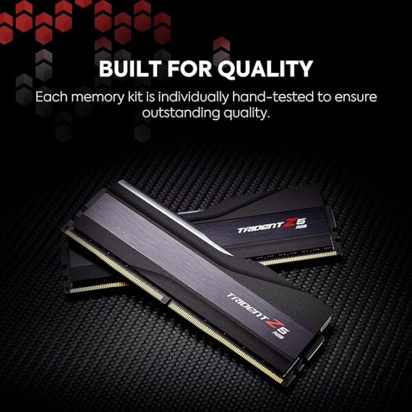 G.Skill Trident Z DDR5 32GB 7200MHz CL34 for overclocking and gaming