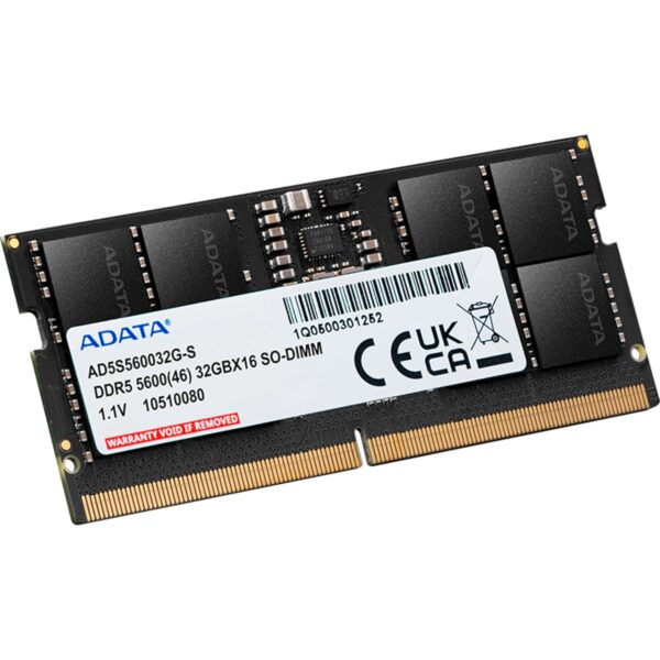 ADATA Premier DDR5 32GB 5600MHz SO-DIMM Memory