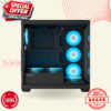 Ant Esports Crystal X7 ARGB ATX Mid Tower Gaming Case