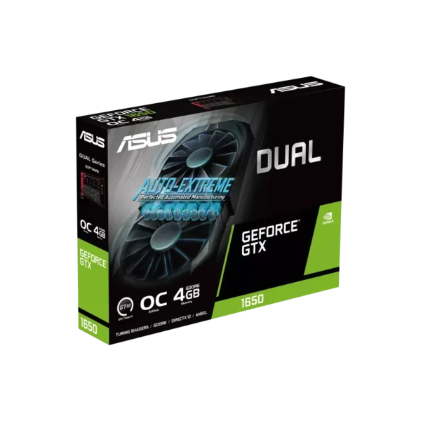 ASUS Dual GTX 1650 OC 4GB Budget Gaming Graphics Card