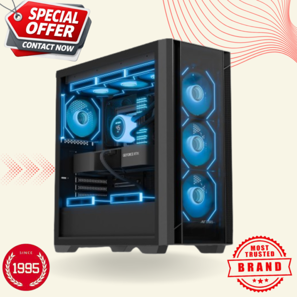 Ant Esports AQUA 360 4F ARGB E-ATX Mid Tower Case Online