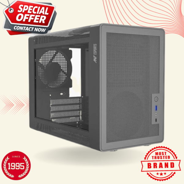 Ant Esports Box C Air Grey M-ATX Mini Tower Case Online