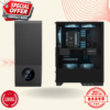 order now Upgrade your PC with a modern mid tower case featuring LCD display, vibrant ARGB lighting, efficient airflow, and strong build quality for gaming setups.