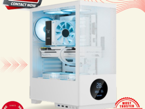 Ant Esports X2 LCD White ARGB ATX Mid Tower Case in online