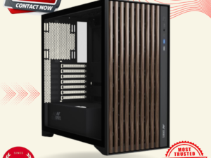 Ant Esports Zen Wood C3 ATX Mid Tower Case (Black)