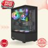 Ant Value CV100 Mid-Tower (M-ATX/ITX) Gaming Cabinet Black 3x120mm Fans