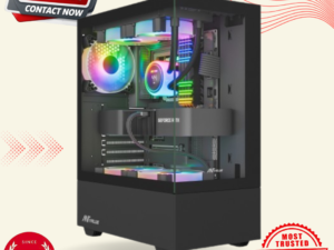 Ant Value CV100 Mid-Tower (M-ATX/ITX) Gaming Cabinet Black 3x120mm Fans