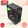 Buy Online Ant Value CV100 Mid-Tower (M-ATX/ITX) Gaming Cabinet Black 3x120mm Fans