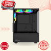 Ant Value CV100 Mid-Tower (M-ATX/ITX) Gaming Cabinet Black 3x120mm Fans in India