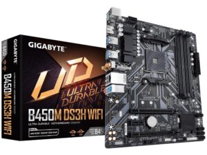 Gigabyte B450M DS3H WiFi AM4 Micro-ATX Motherboard with DDR4 Support at Padamshree infotech
