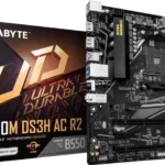 GIGABYTE B550M DS3H AC R2 AM4 Micro-ATX Motherboard with Wi-Fi at padamshree infotech