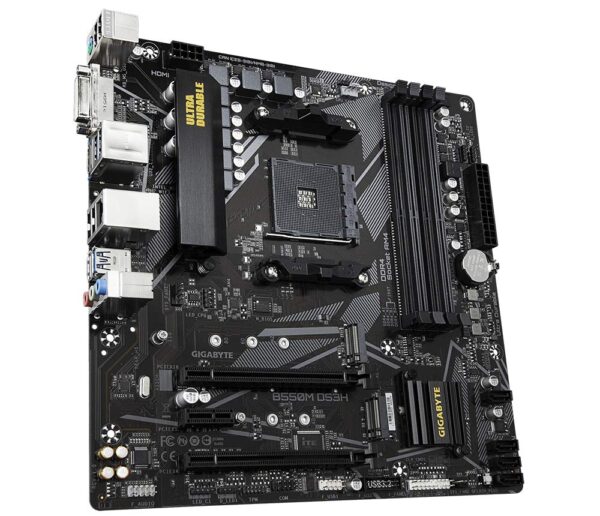 GIGABYTE B550M DS3H Ultra Durable AM4 Micro-ATX Motherboard in india