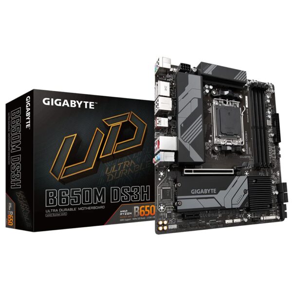 GIGABYTE B650M DS3H AM5 Micro-ATX Motherboard with DDR5 & PCIe 4.0 at padsmhree infotech