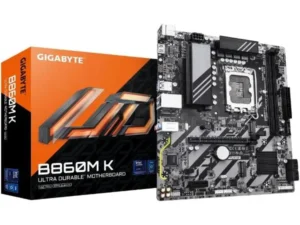 GIGABYTE B860M K Ultra Durable DDR5 Motherboard (Intel LGA 1851, Micro-ATX) at padamshree infotech