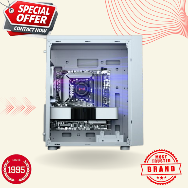 Order Now Dawg V 210 White ATX Mid Tower Case
