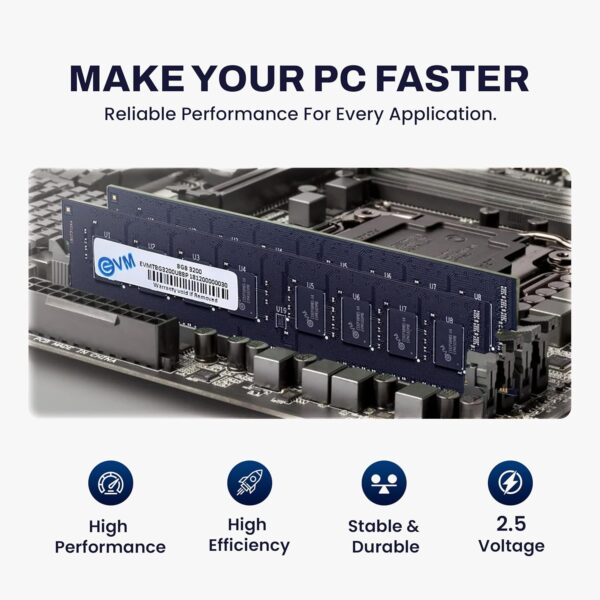 Reliable EVM 8GB DDR4 3200MHz RAM Module