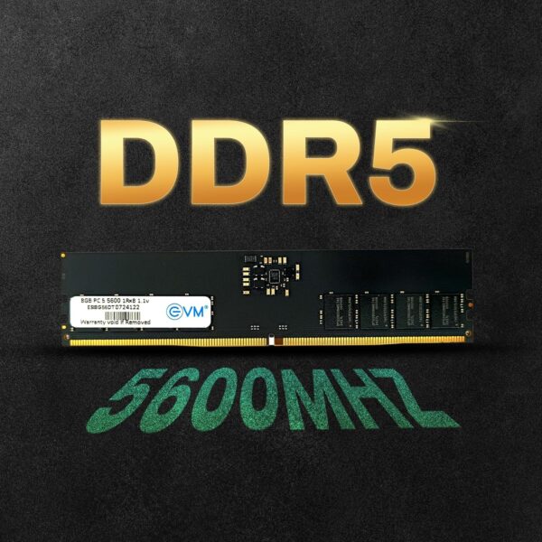 EVM DDR5 8GB 5600MHz High Speed Desktop RAM
