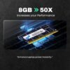 EVM 8GB DDR5 RAM for Gaming Laptop 5600MHz