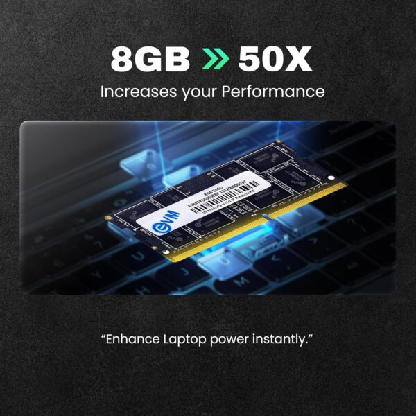 EVM 8GB DDR5 RAM for Gaming Laptop 5600MHz