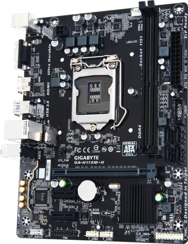 GIGABYTE H110MH DDR4 Motherboard (Intel 6th & 7th Gen Support) in padamshre infotech