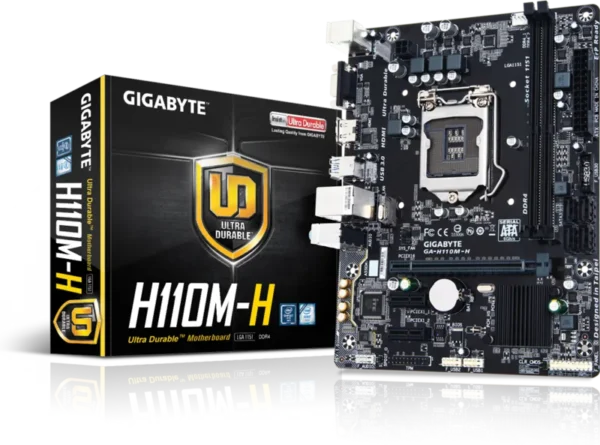 GIGABYTE H110MH DDR4 Motherboard (Intel 6th & 7th Gen Support)