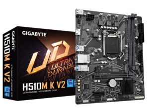 GIGABYTE H510M K V2 Micro-ATX Motherboard – Intel H510, LGA1200, DDR4