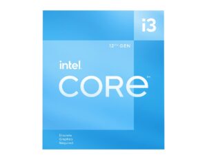 Intel Core i3-12100F 12th Gen 4 Core 8 Thread Desktop Processor